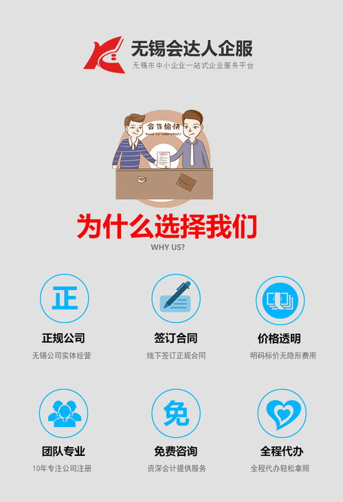 無錫內(nèi)資公司注冊(cè)材料及代辦服務(wù)指南